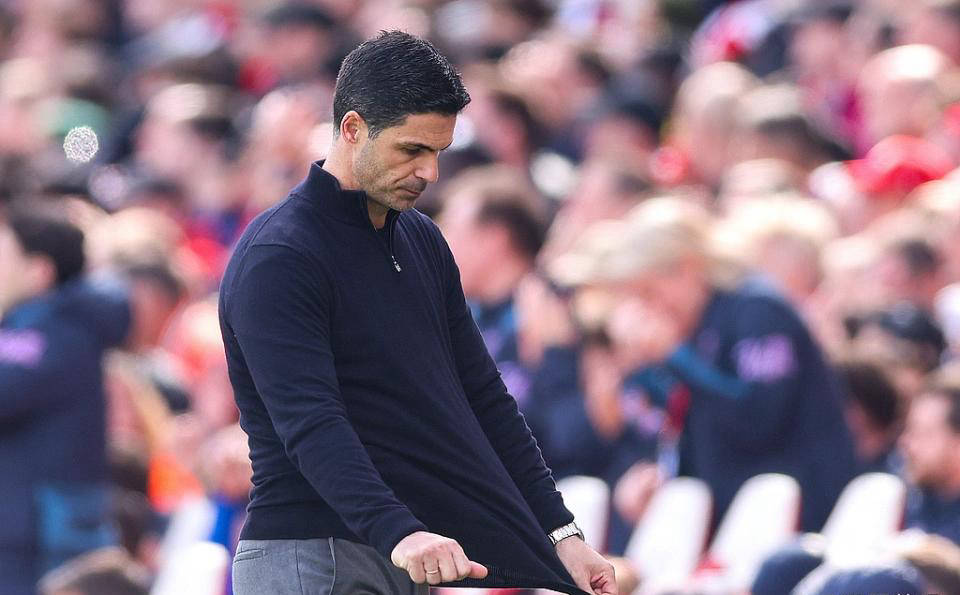 阿森纳的困境:近4场3败,失去2项冠军!塔帅羞愧欲掩面:我受到了重创